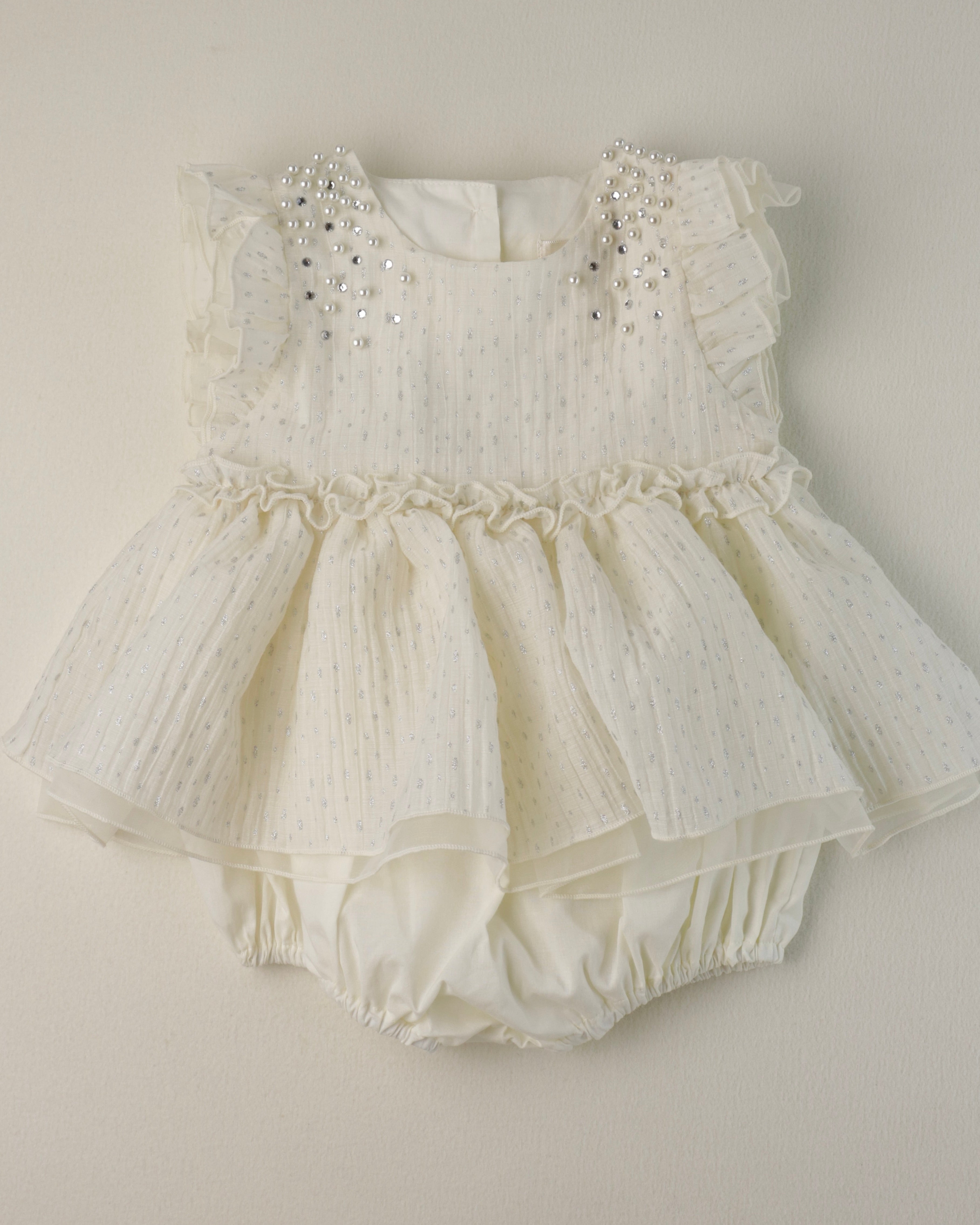 Oren Roel Pearl Suit - Cream  (Ready Stock)