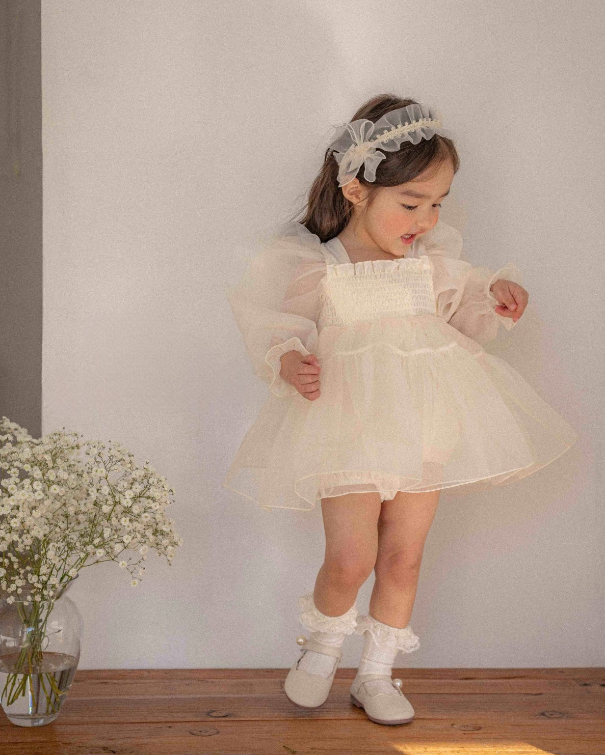 *Premium - Organza Baby Suit Set (Ready Stock)
