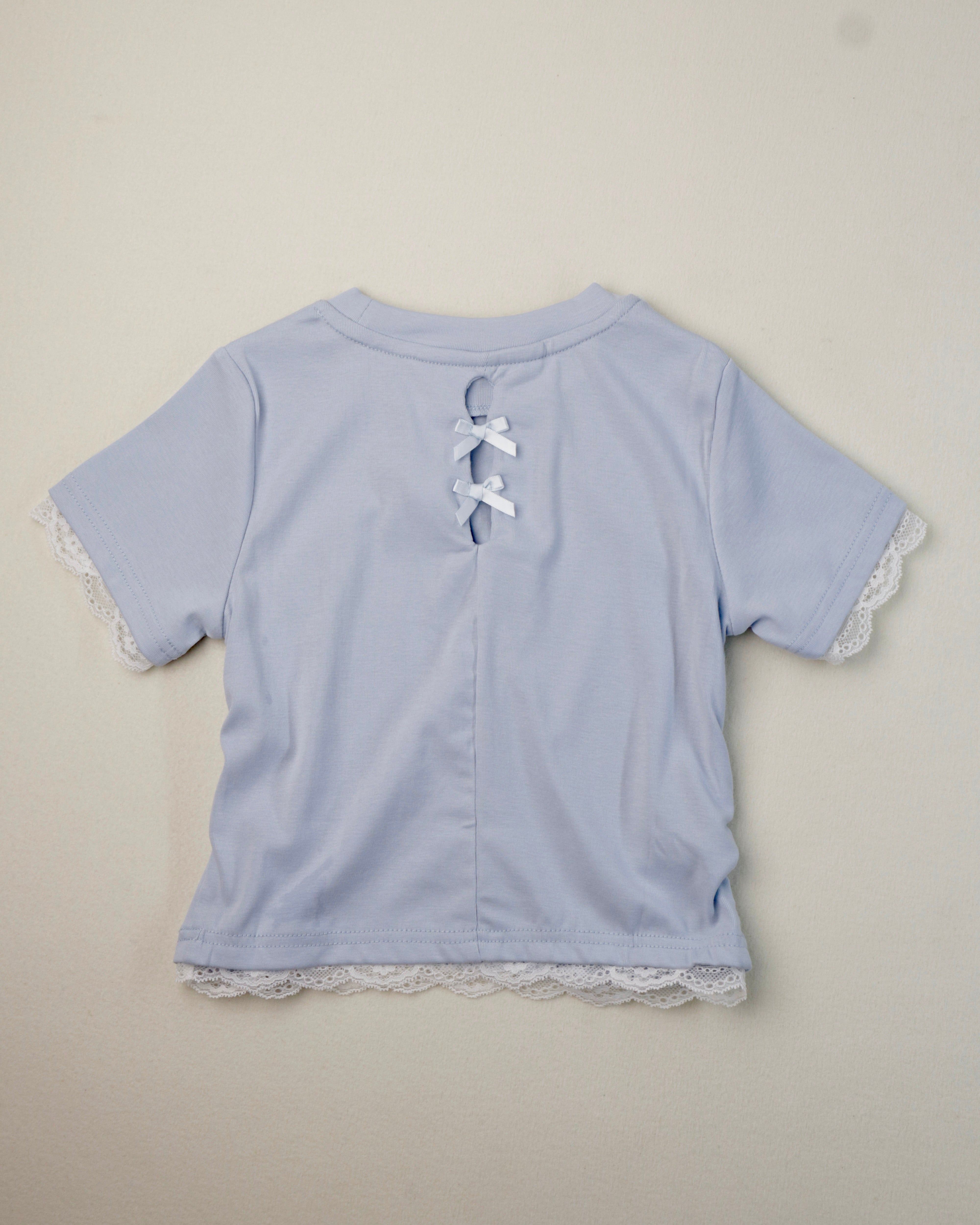 DM Bow detail T-shirt (Ready Stock)