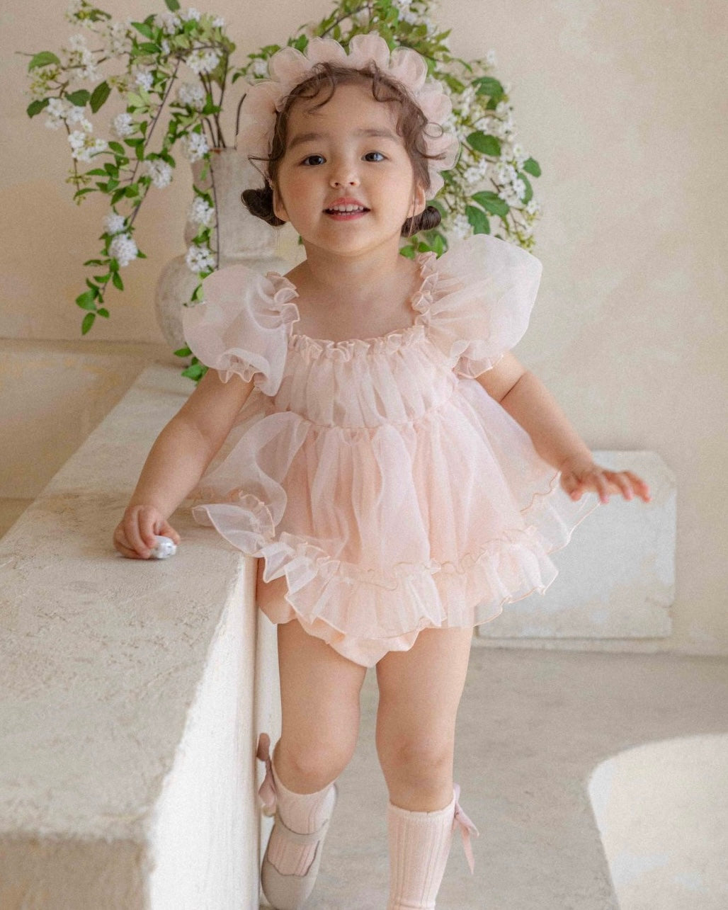 Coco Blush Suit (Ready Stock)