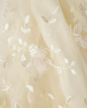 Floral Embroidered A-Line Dress (Ready Stock)