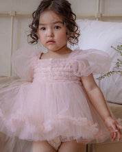 *Premium - Bloom Chiffon Baby Suit (Ready Stock)