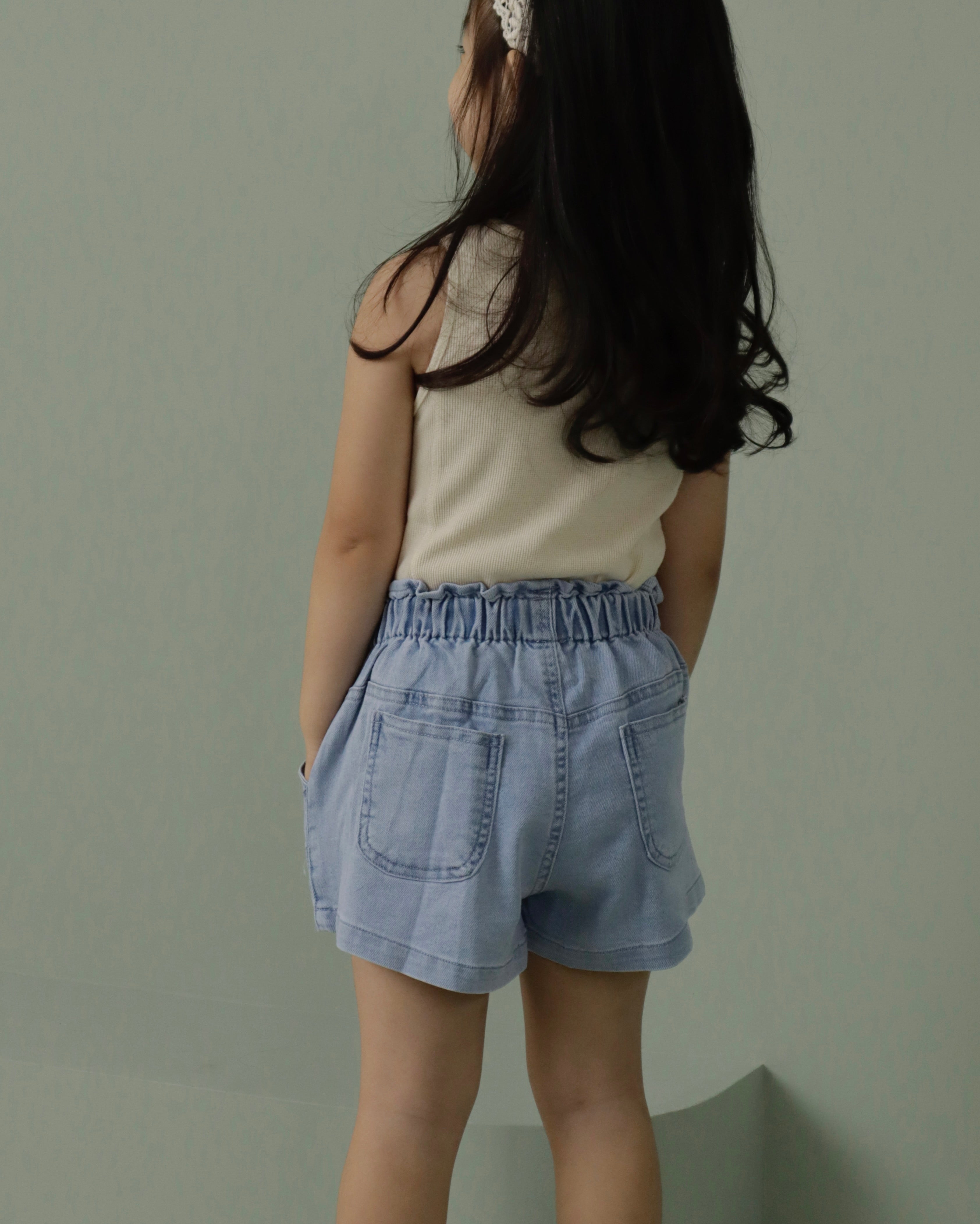 Snailbobo Denim Shorts (Ready Stock)
