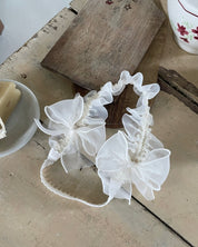 Shiny Organza Hairband (Ready Stock)