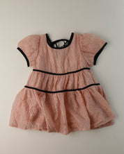 Peach Summer Dress (Ready Stock)