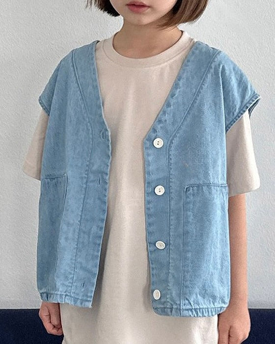 Digreen Denim Mood Vest (Ready Stock)