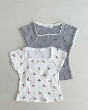Urban Rabbit Rose Tee (Ready Stock)