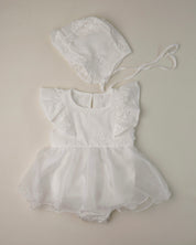 Melody Tulle & Lace Romper (Ready Stock)