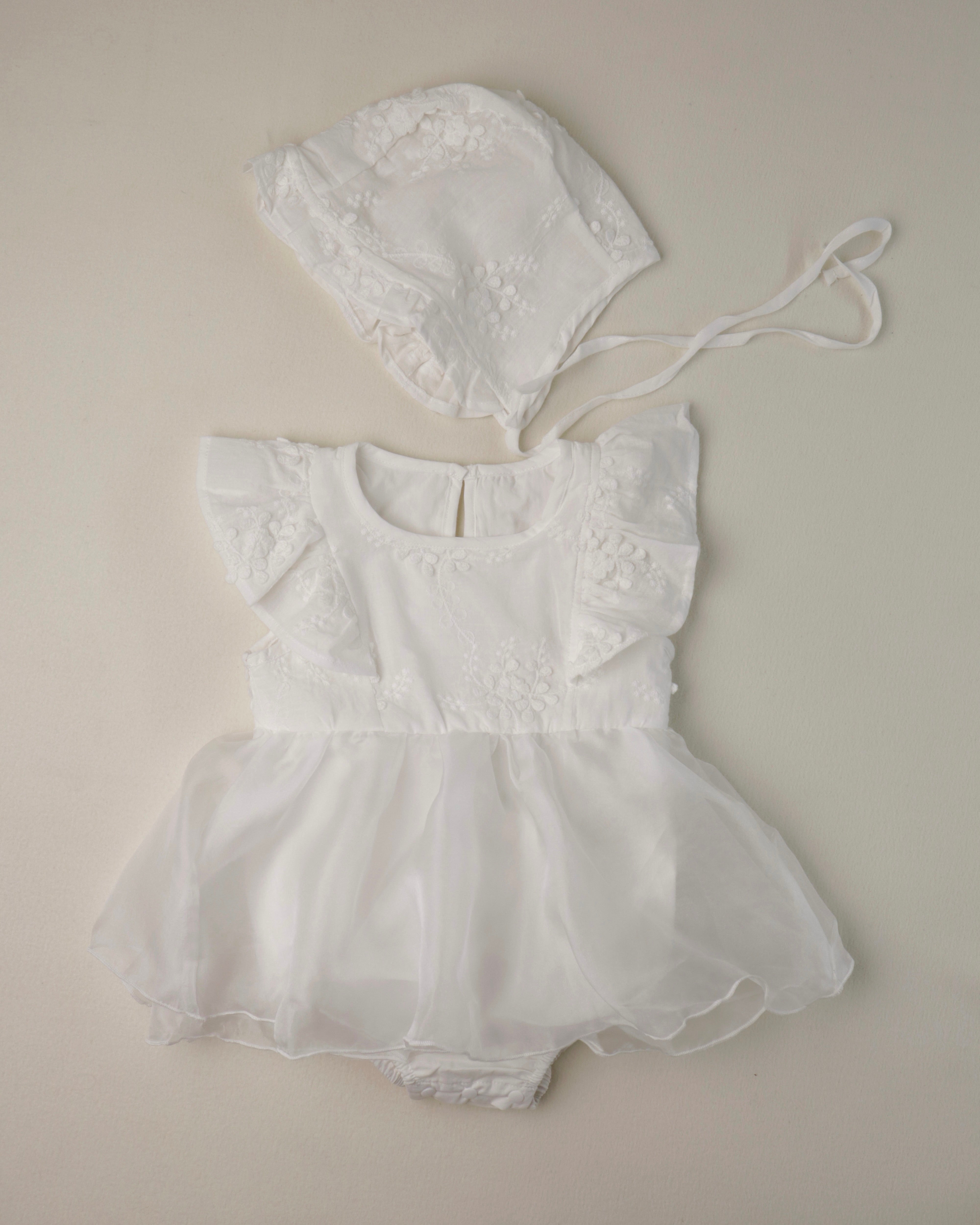 Melody Tulle & Lace Romper (Ready Stock)