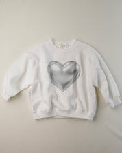 Silver Heart Sweatshirt