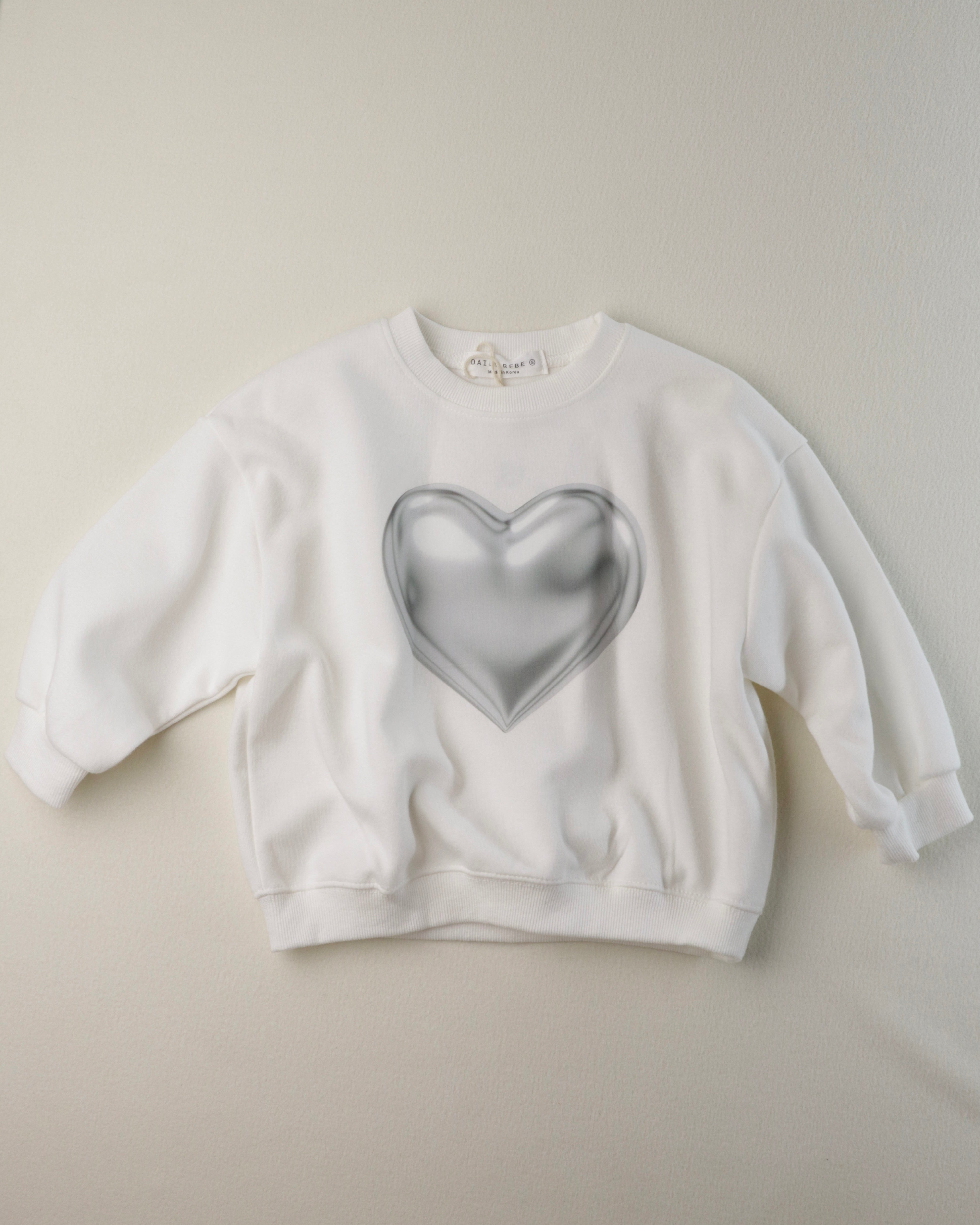 Silver Heart Sweatshirt