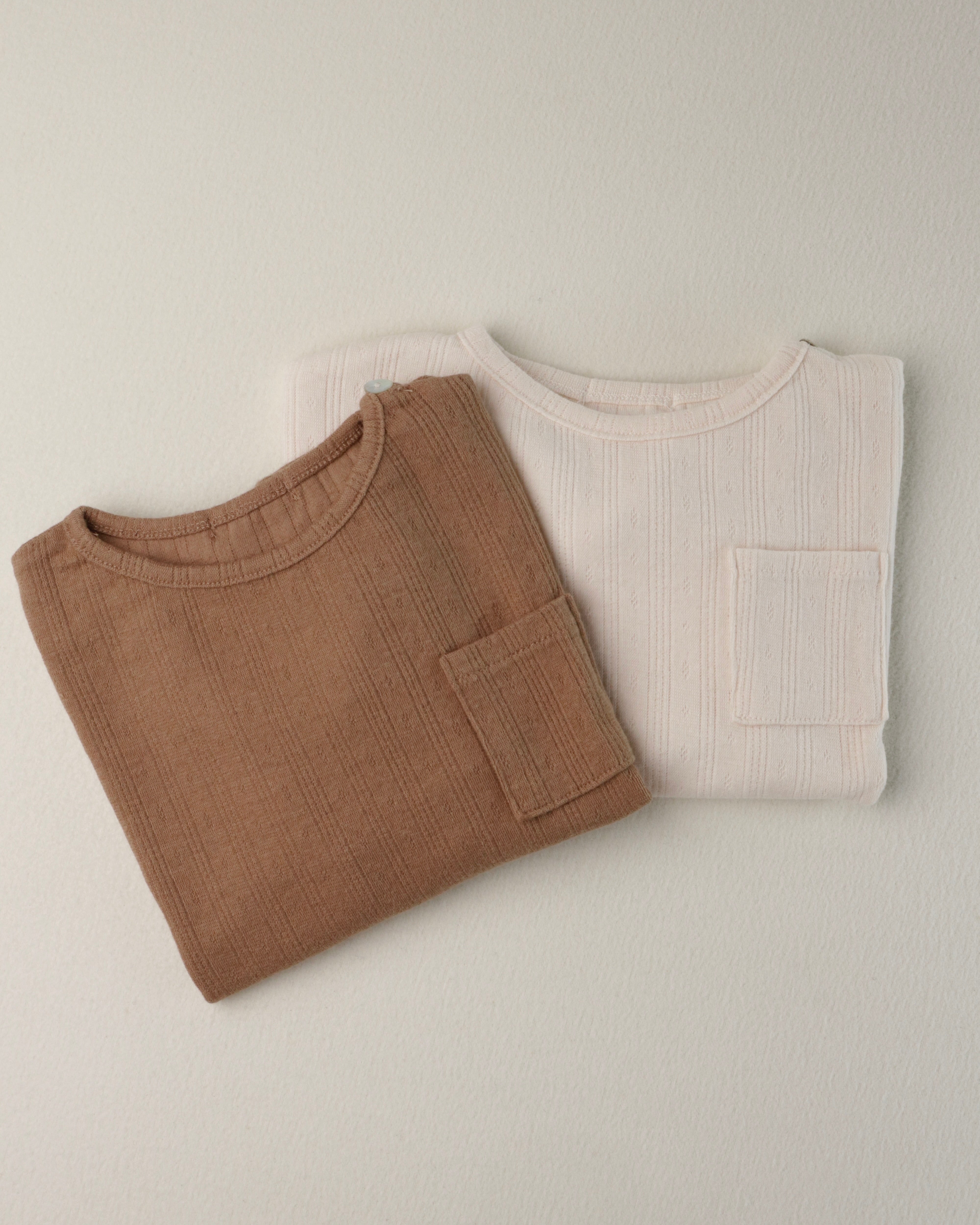 Minirobe Jacquard Tee Baby & Toddler (Ready Stock)