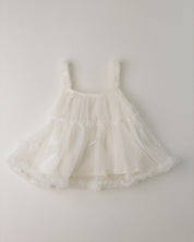 NY Ruffled Tulle Top (Ready Stock)