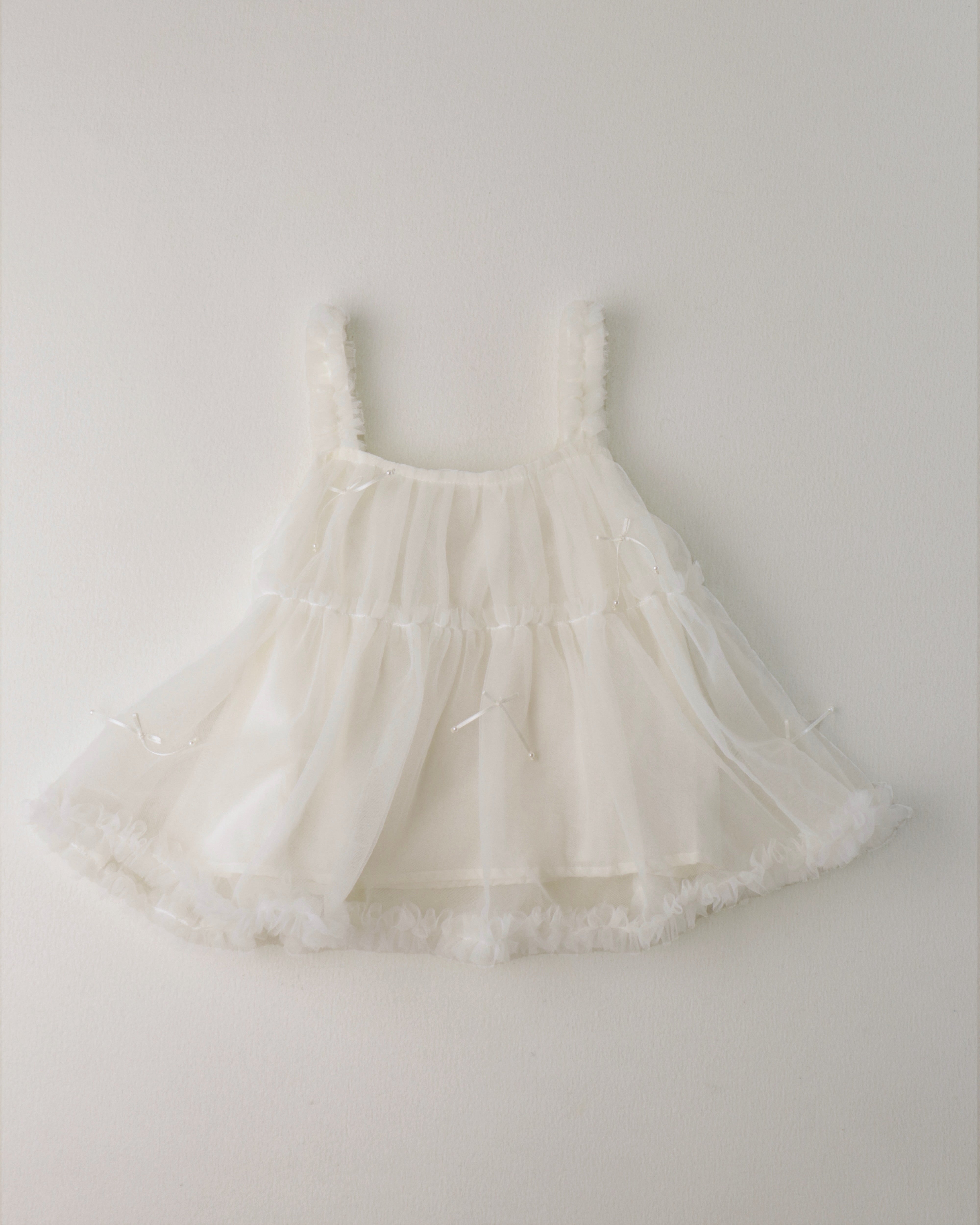 NY Ruffled Tulle Top (Ready Stock)