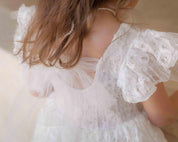 Oren Frilly Lace Dress (Ready Stock)