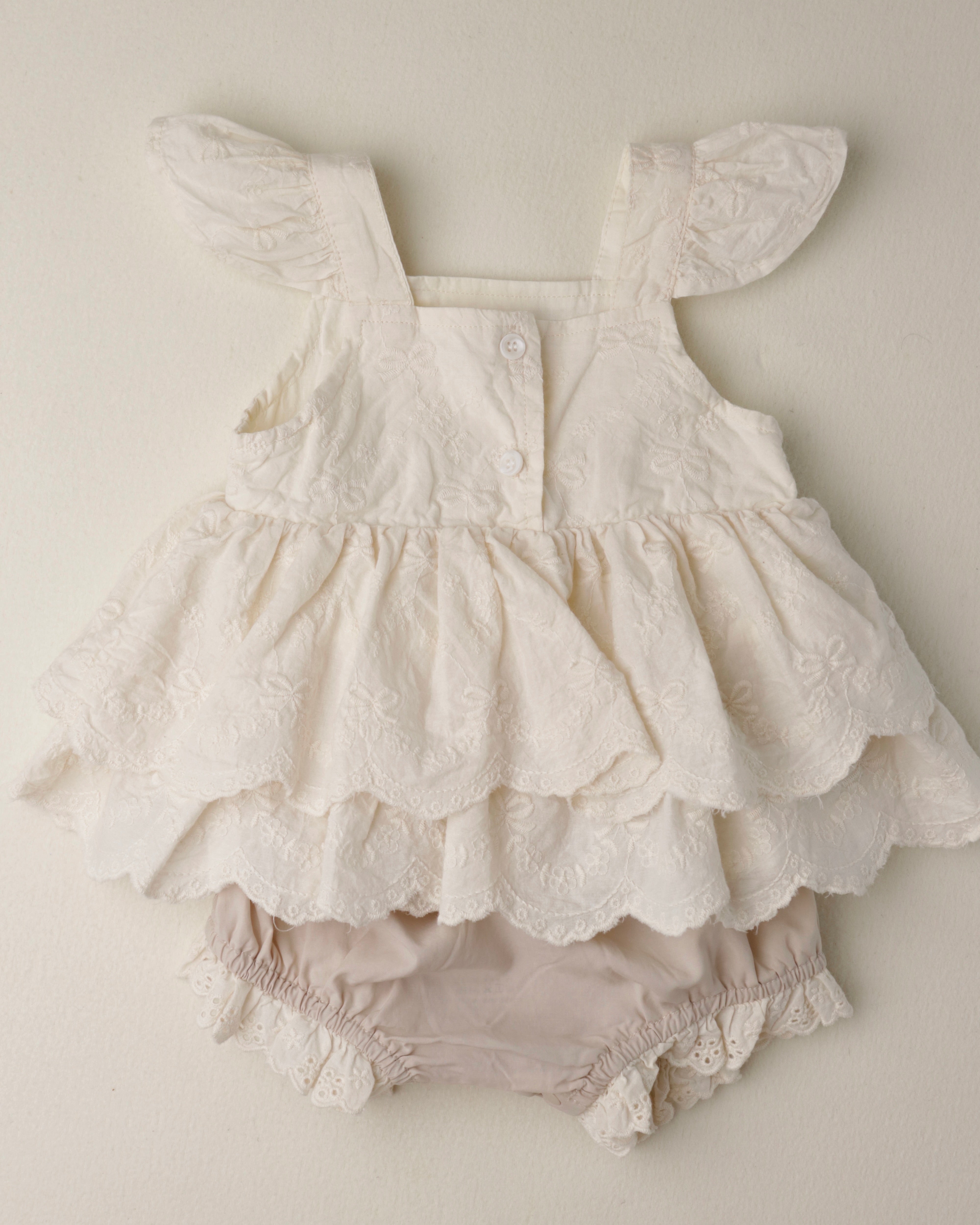 Layered Babydoll Top + Bloomer Set (Ready Stock)