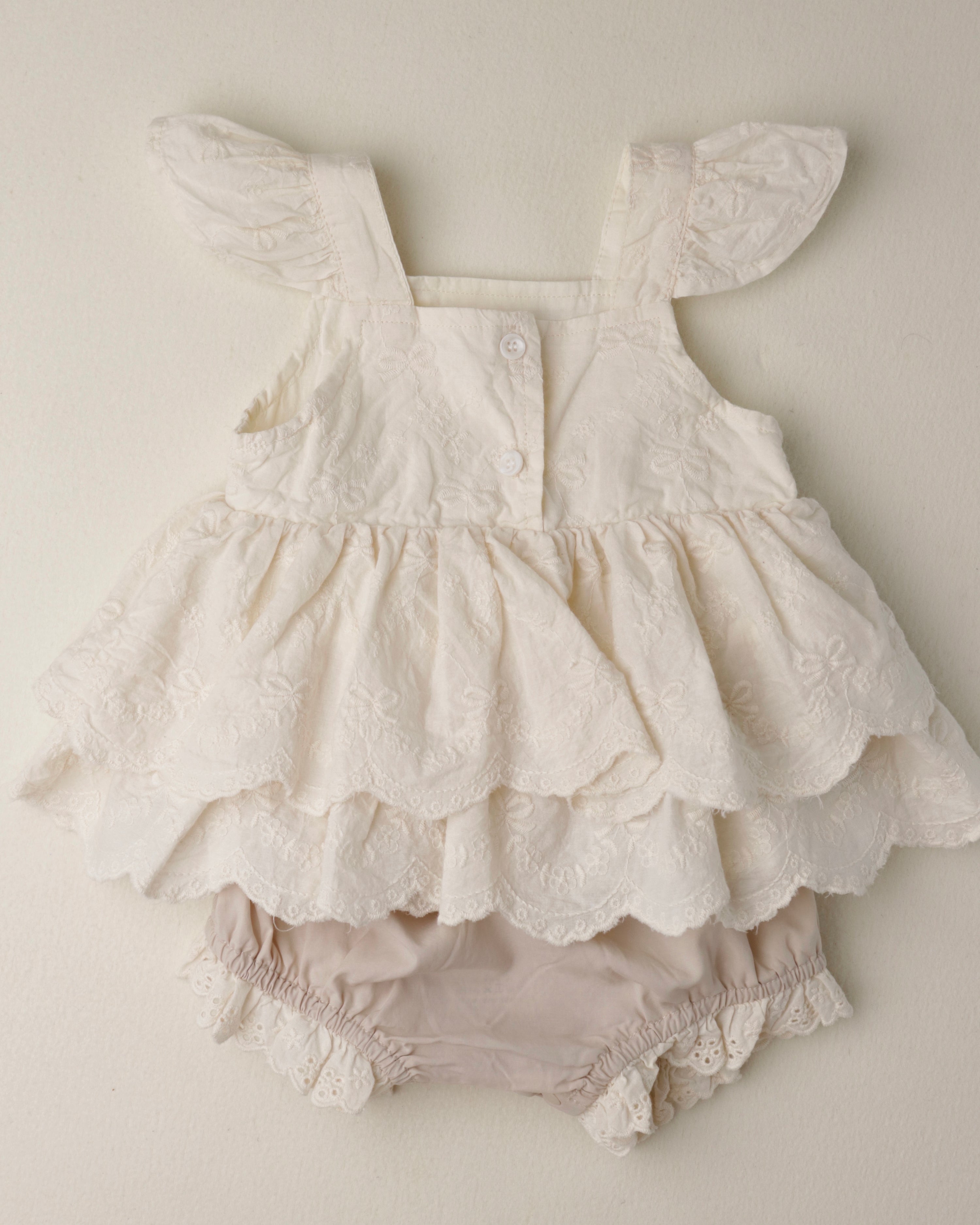Layered Babydoll Top + Bloomer Set (Ready Stock)