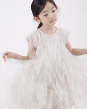 *Popular* - Short Sleeve Tulle Dress (Ready Stock)