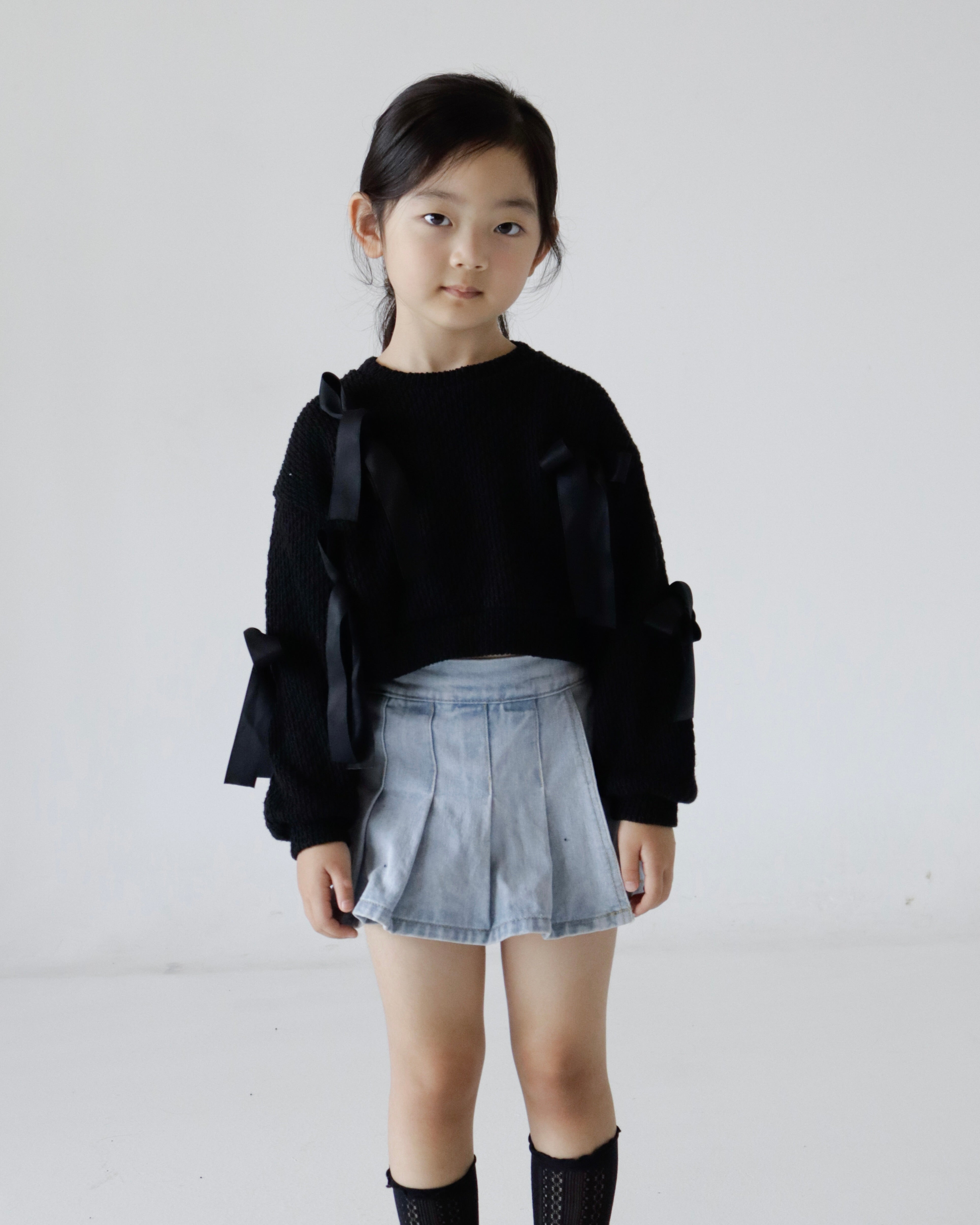 Ballet Summer Knit Sweatshirt (Ready Stock)