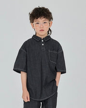 FC Hiro Denim TOP (Ready Stock)