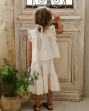 FLO Mio Blouse and Mello Pants Set (Ready Stock)