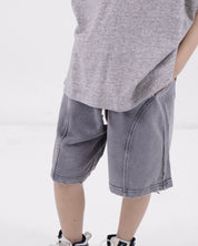 Bleach effect shorts (Ready Stock)