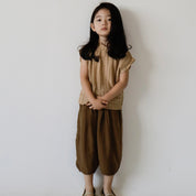 Ruffled Textured Tee (Ready Stock)