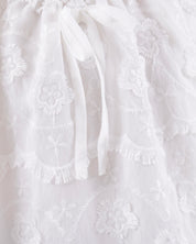 Sleeveless Floral Embroidered Top (Ready Stock)