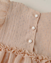 Oren Roel Pearl Suit - Pinkish peach (Ready Stock)