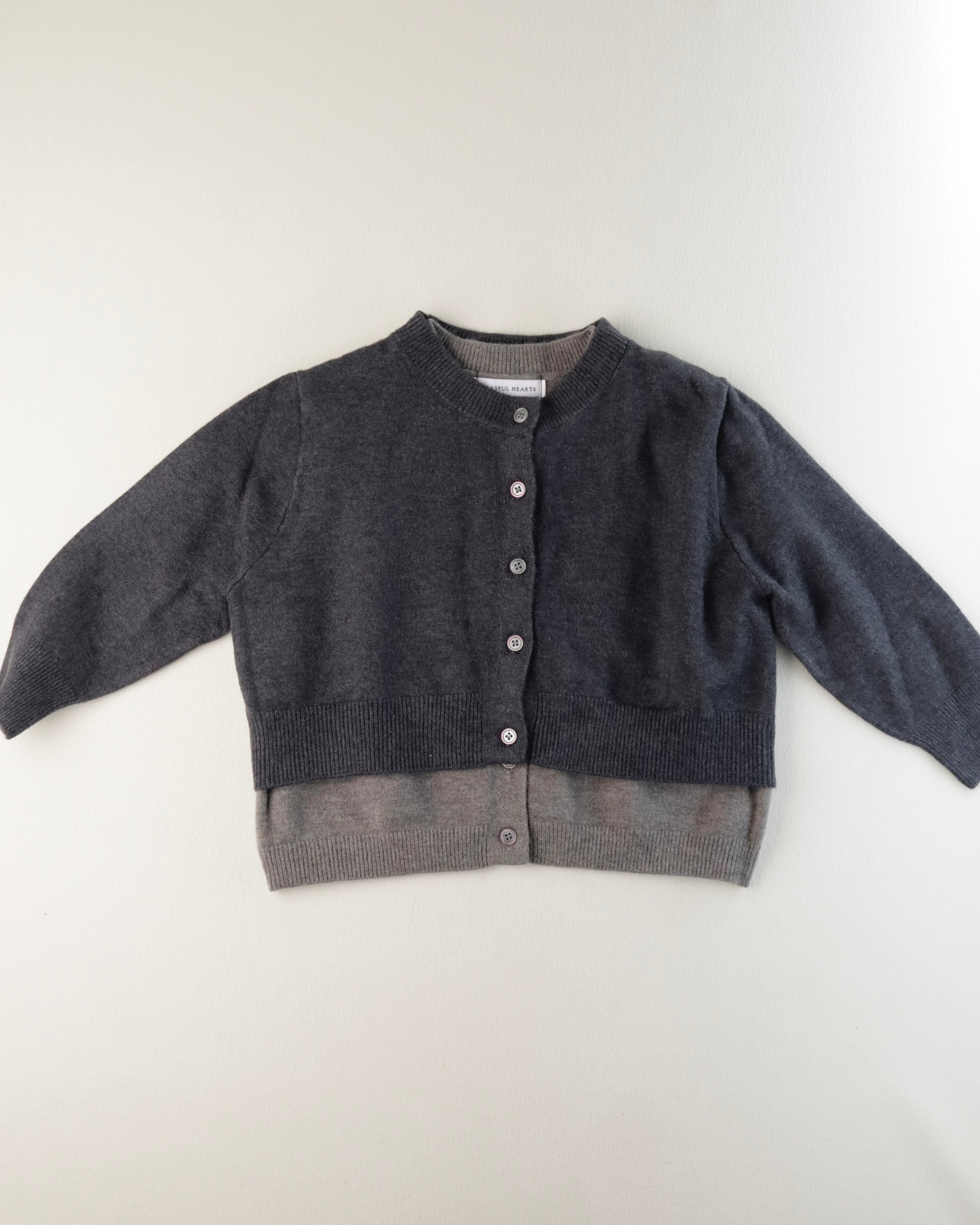 Double-layered Cardigan (Ready Stock)