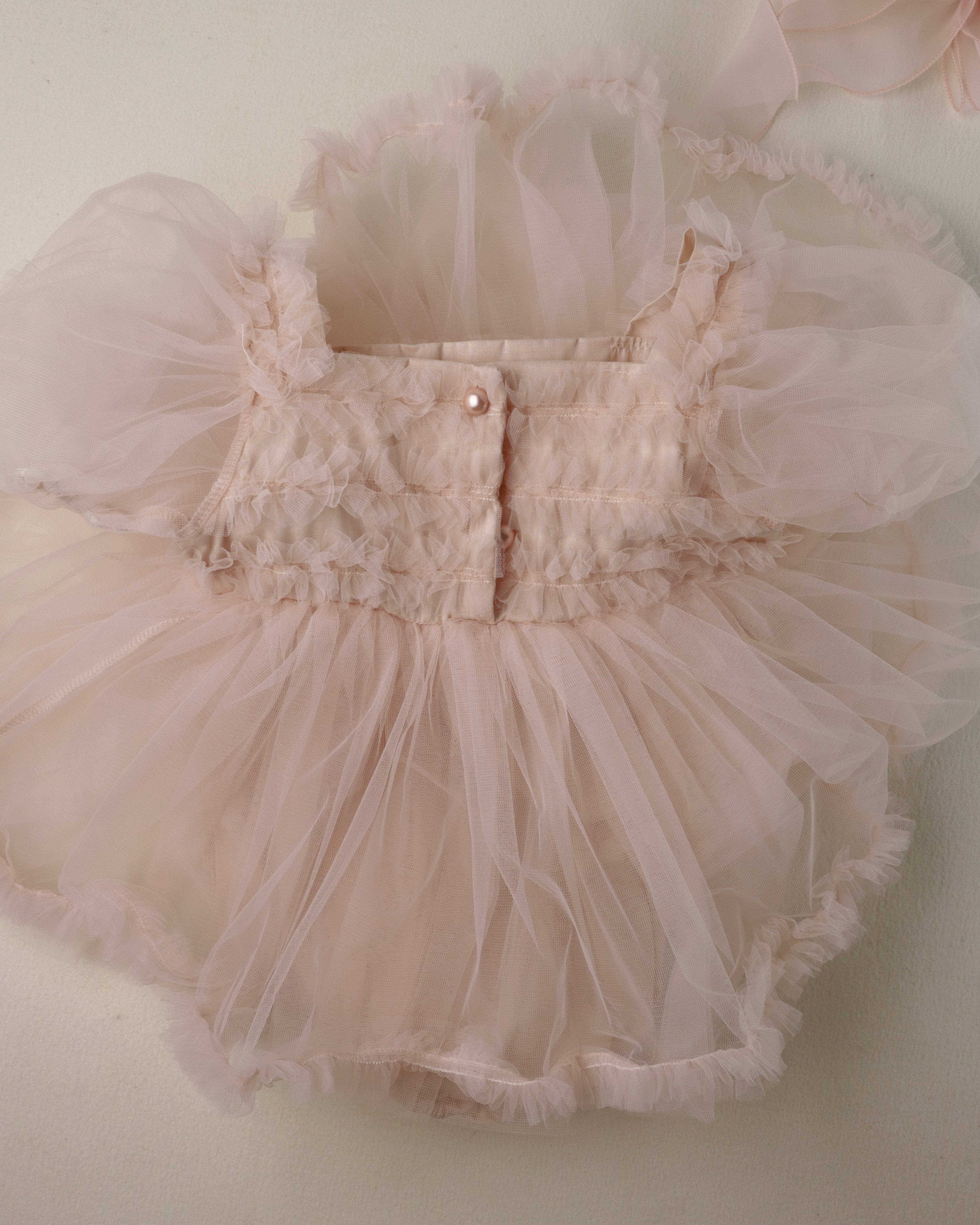 *Premium - Bloom Chiffon Baby Suit (Ready Stock)