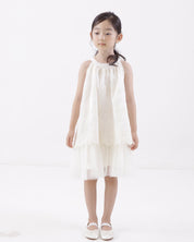 Embroidery Tulle Dress (Ready Stock)