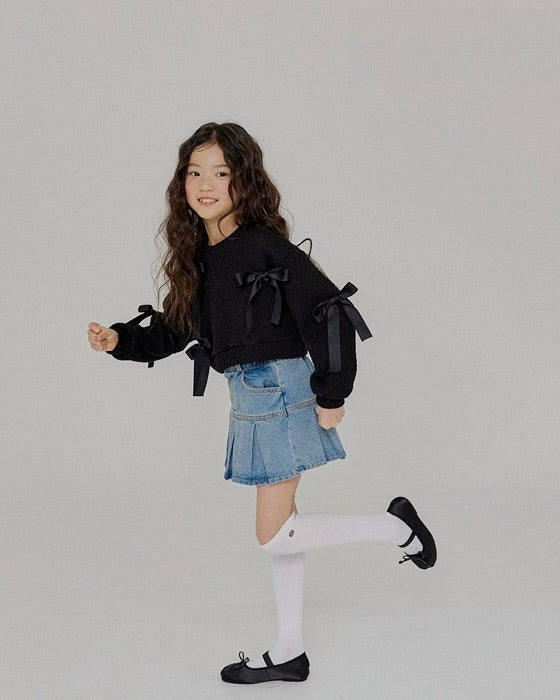 Ballet Summer Knit Sweatshirt (Ready Stock)