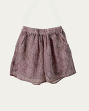 NY Floral Print Shorts (Ready Stock)