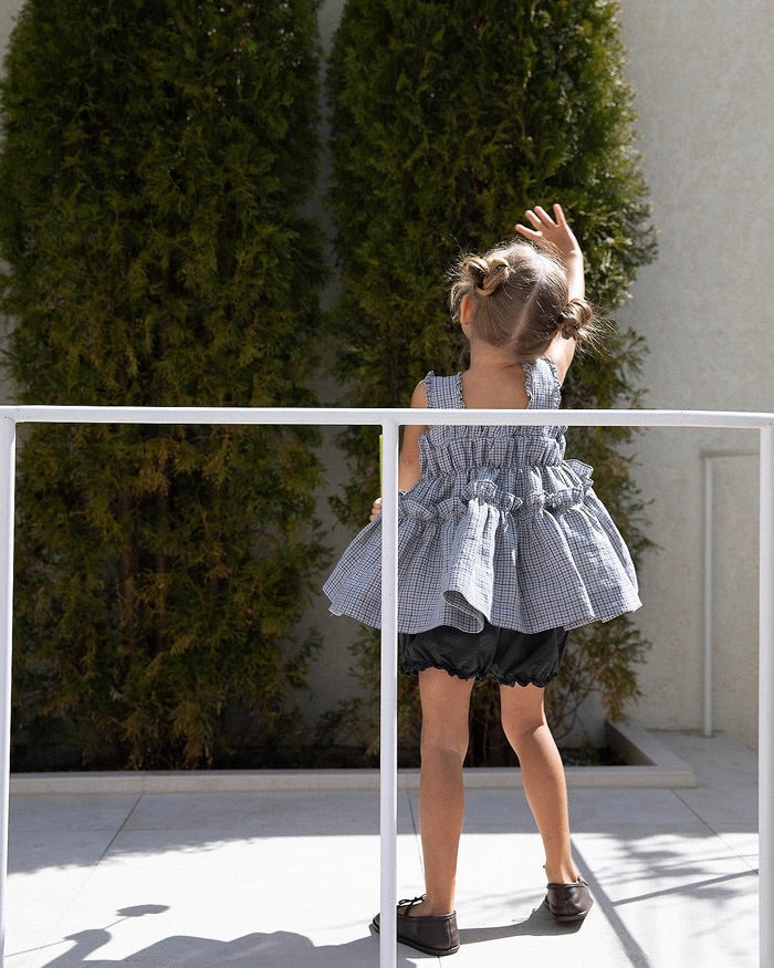 *Premium* - Nounou Tulip Top and Hobagi Shorts Set (Ready Stock)