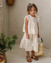 FLO Mio Blouse and Mello Pants Set (Ready Stock)