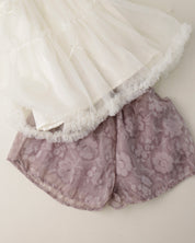 NY Ruffled Tulle Top (Ready Stock)