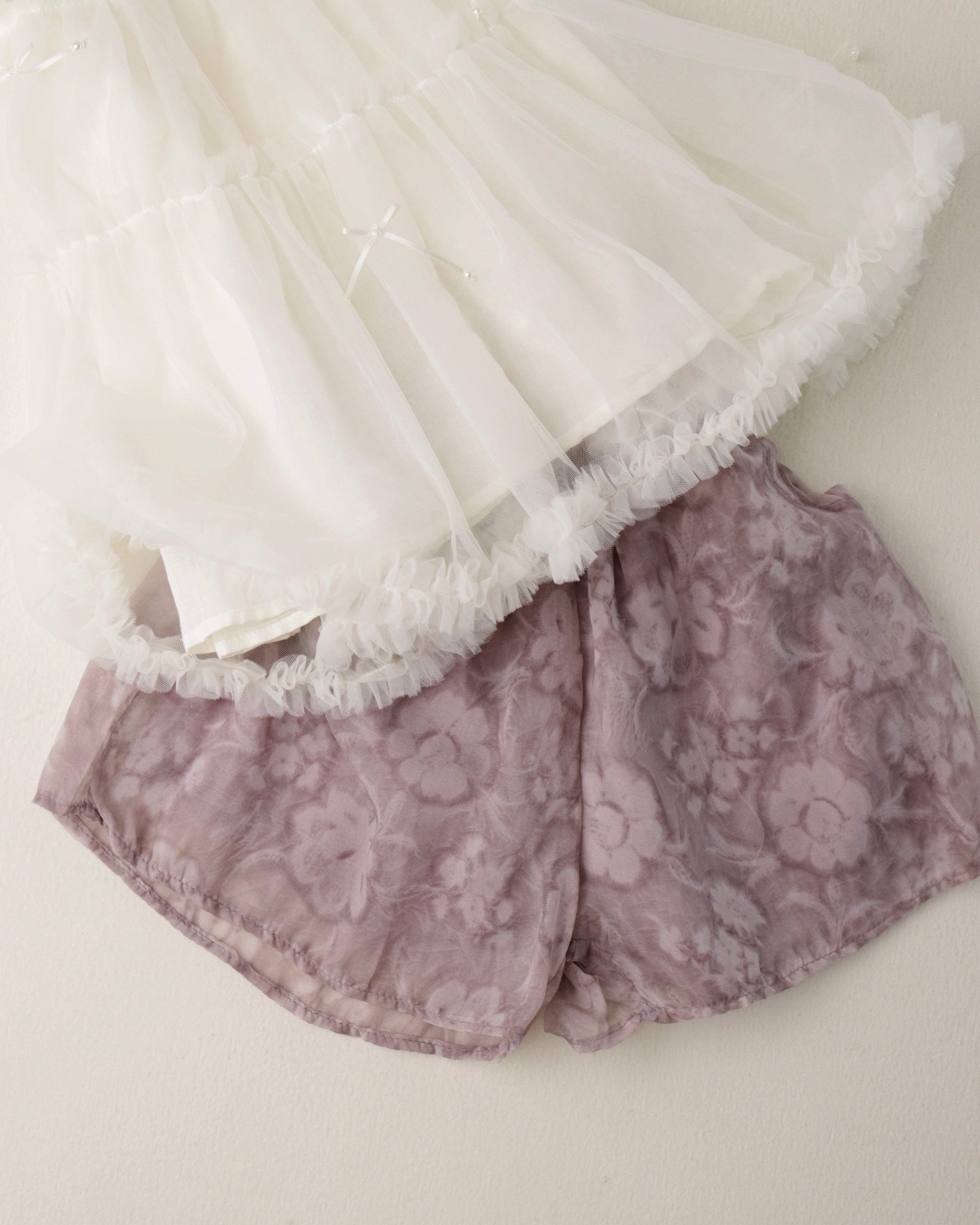 NY Ruffled Tulle Top (Ready Stock)