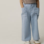 Disgreen Denim Pocket Pants (Ready Stock)