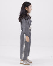 Crop Top Tracksuit Set (Ready Stock)