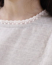 Cotton Linen Textured Dress (Ready Stock)