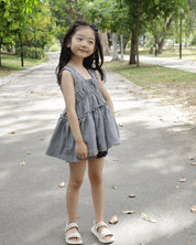 *Premium* - Nounou Tulip Top and Hobagi Shorts Set (Ready Stock)