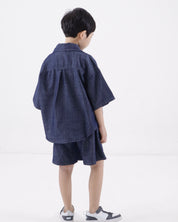 Denim Top and Bottom Set (Ready Stock)