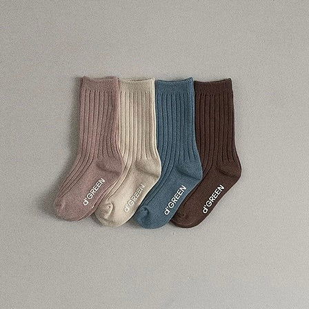 D’green Socks 4 pair Set (Ready Stock)
