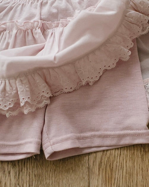 Flo Sealy Top and Lia Skirt-legging Bottom Set (Ready Stock)