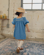 Jardin Blue Dress (Ready Stock)