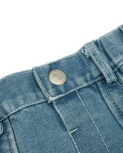 Mimi Flare Denim Shorts (Ready Stock)
