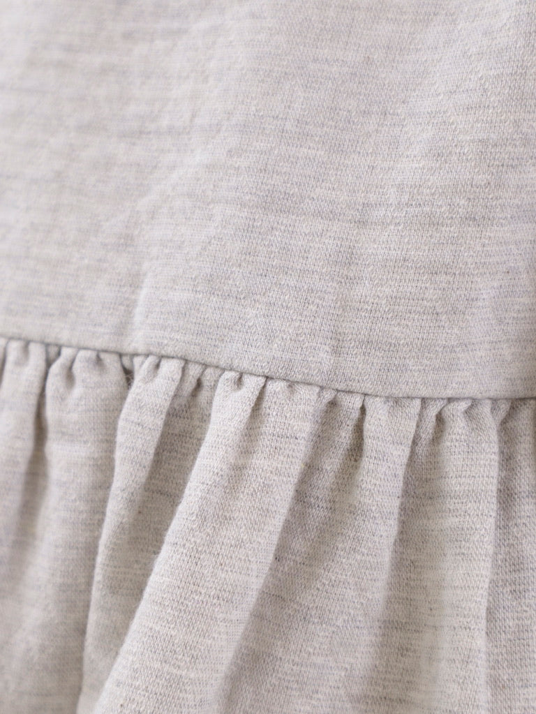 Cotton Linen Textured Dress (Ready Stock)