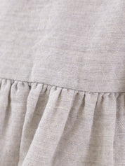 Cotton Linen Textured Dress (Ready Stock)