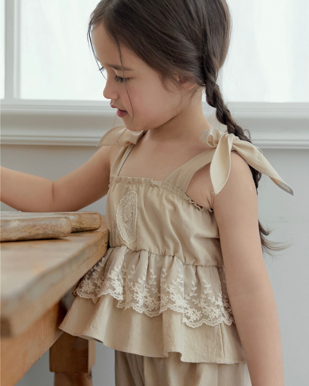 MOMO Blouse+Pant Set (Ready Stock)